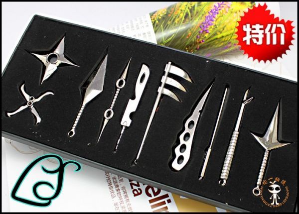 Set Acessórios Ninja - Naruto